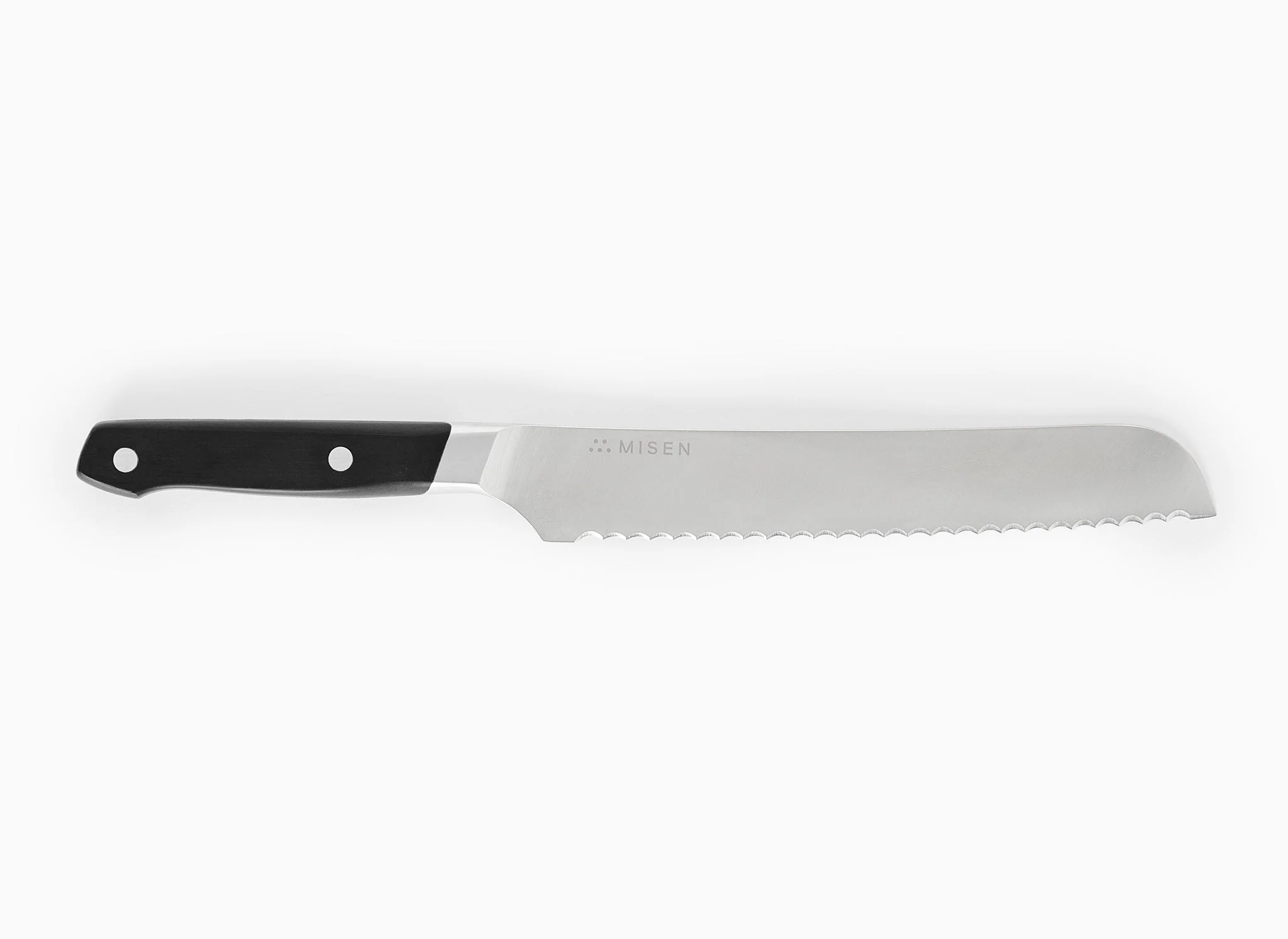 Personalized 8 inch Serrated Knife - AUS-8 - Final Sale - Image 2