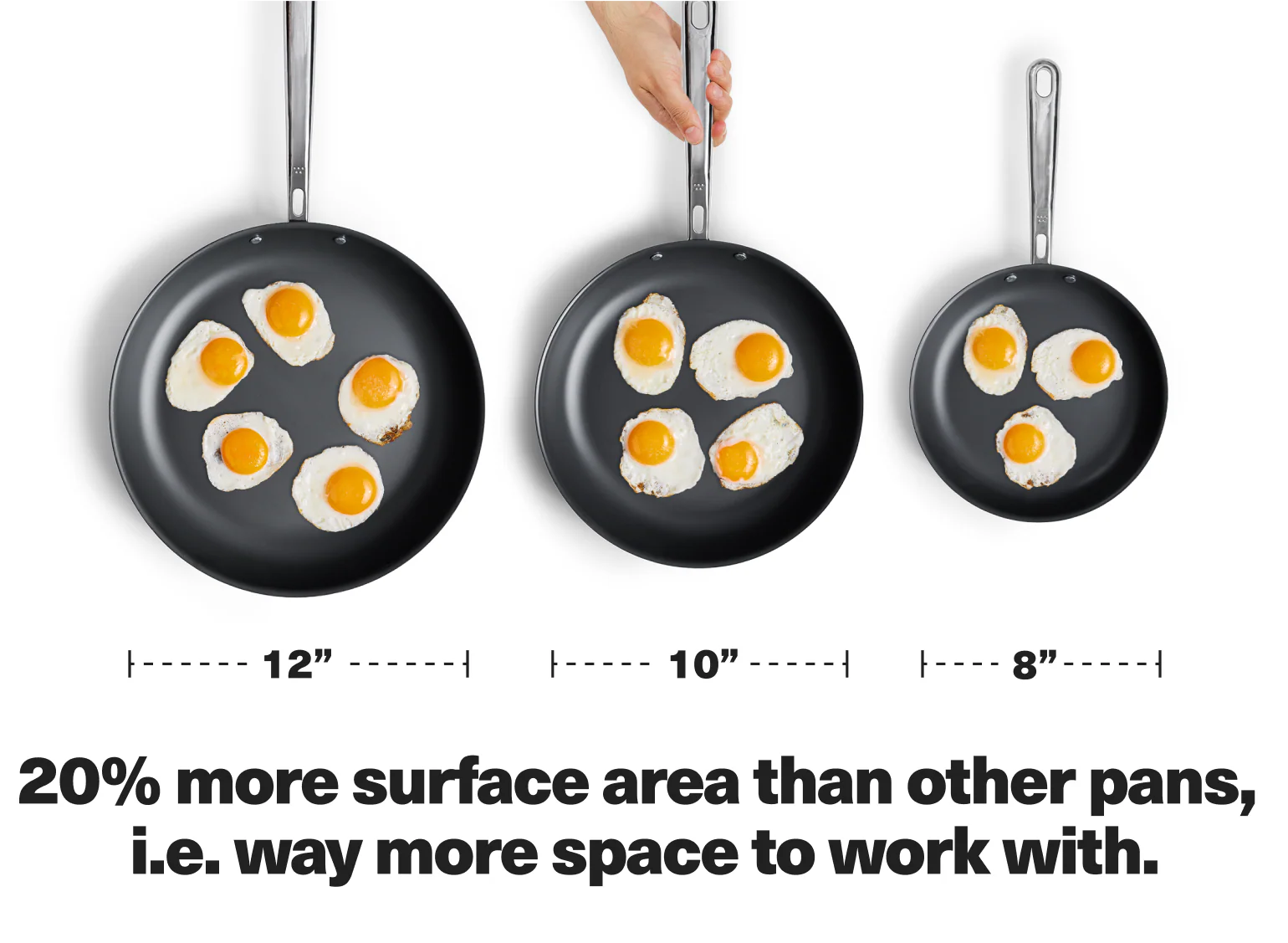 Pre-Seasoned Carbon Steel Frying Pan - Image 7
